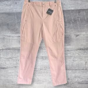 Eddie Bauer Voyager Pink Ankle Cropped Pants, Size 10